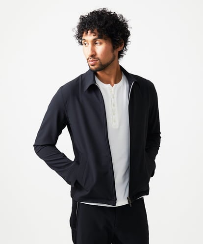 MNJAD56450 MICHEL KLEIN HOMME 【撥水】ジップアップブルゾン