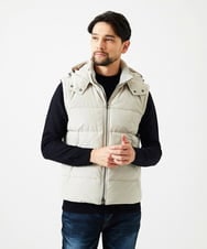 MNJAD57590 MICHEL KLEIN HOMME(ミッシェルクラン オム) 2WAYダウンジャケット アイボリー