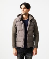 MNJAD57590 MICHEL KLEIN HOMME(ミッシェルクラン オム) 2WAYダウンジャケット ベージュ