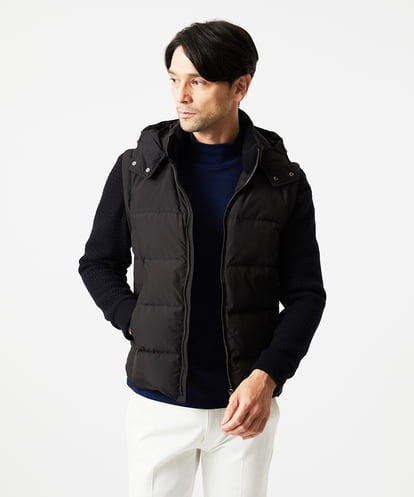 MNJAD57590 MICHEL KLEIN HOMME 2WAYダウンジャケット