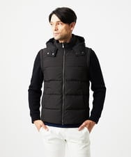 MNJAD57590 MICHEL KLEIN HOMME(ミッシェルクラン オム) 2WAYダウンジャケット ブラック