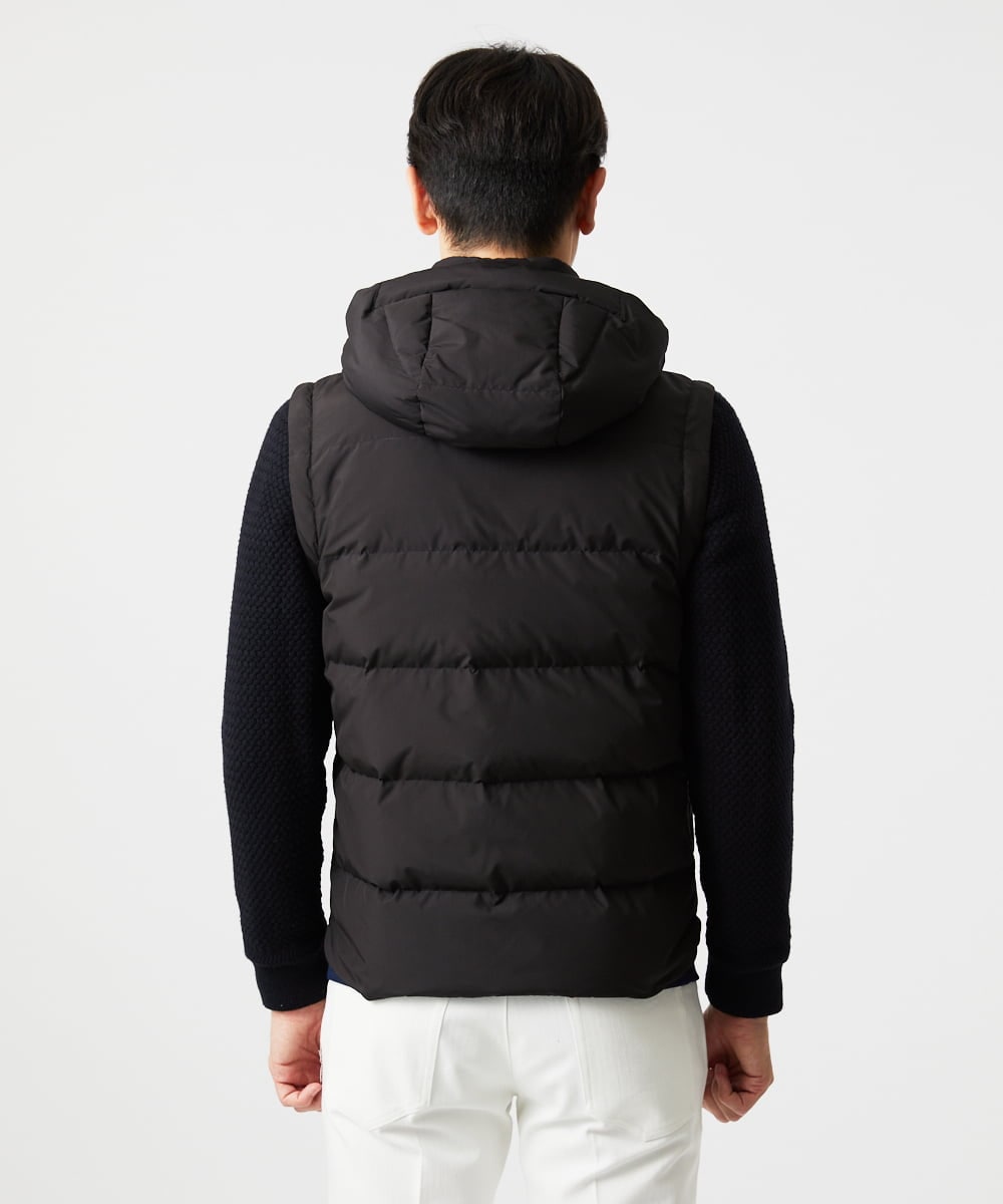 MNJAD57590 MICHEL KLEIN HOMME(ミッシェルクラン オム) 2WAYダウンジャケット ブラック