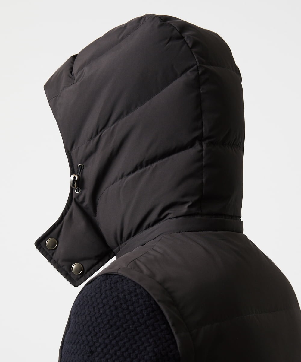 MNJAD57590 MICHEL KLEIN HOMME(ミッシェルクラン オム) 2WAYダウンジャケット ブラック