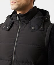 MNJAD57590 MICHEL KLEIN HOMME(ミッシェルクラン オム) 2WAYダウンジャケット ブラック