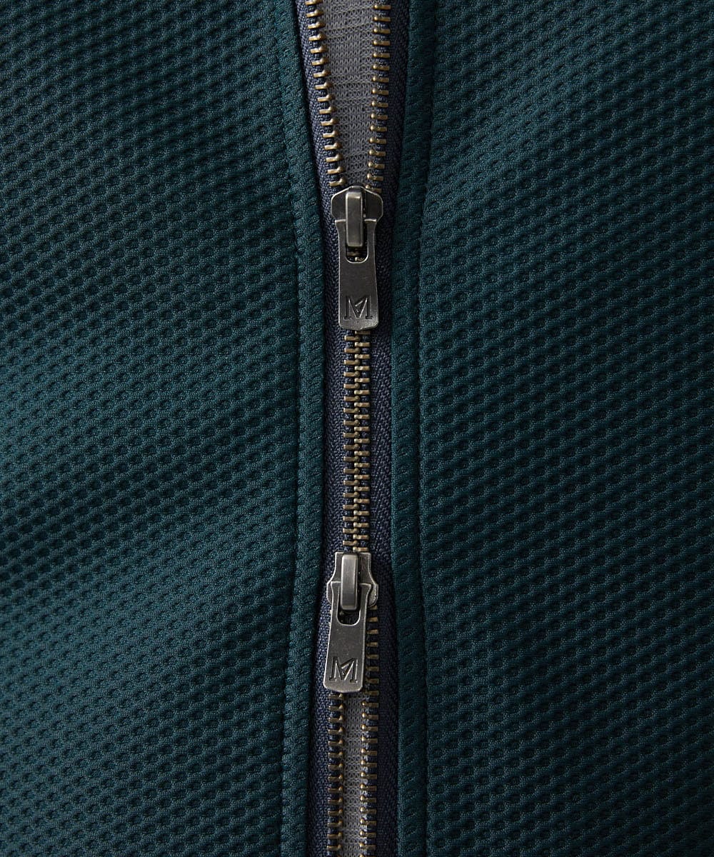MNJAF01400 MICHEL KLEIN HOMME(ミッシェルクラン オム) スタンドカラートラックジャケット グリーン