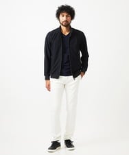 MNJAF01400 MICHEL KLEIN HOMME(ミッシェルクラン オム) スタンドカラートラックジャケット ブラック
