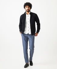 MNJAF01400 MICHEL KLEIN HOMME(ミッシェルクラン オム) スタンドカラートラックジャケット ブラック