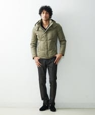 MNJAS45450 MICHEL KLEIN HOMME(ミッシェルクラン オム) ベジタブルスエードダウン カーキ