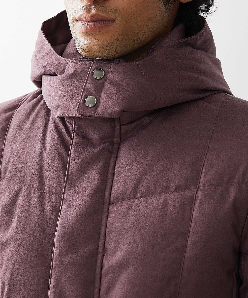 MNJAS45450 MICHEL KLEIN HOMME(ミッシェルクラン オム) ベジタブルスエードダウン パープル