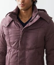 MNJAS45450 MICHEL KLEIN HOMME(ミッシェルクラン オム) ベジタブルスエードダウン パープル