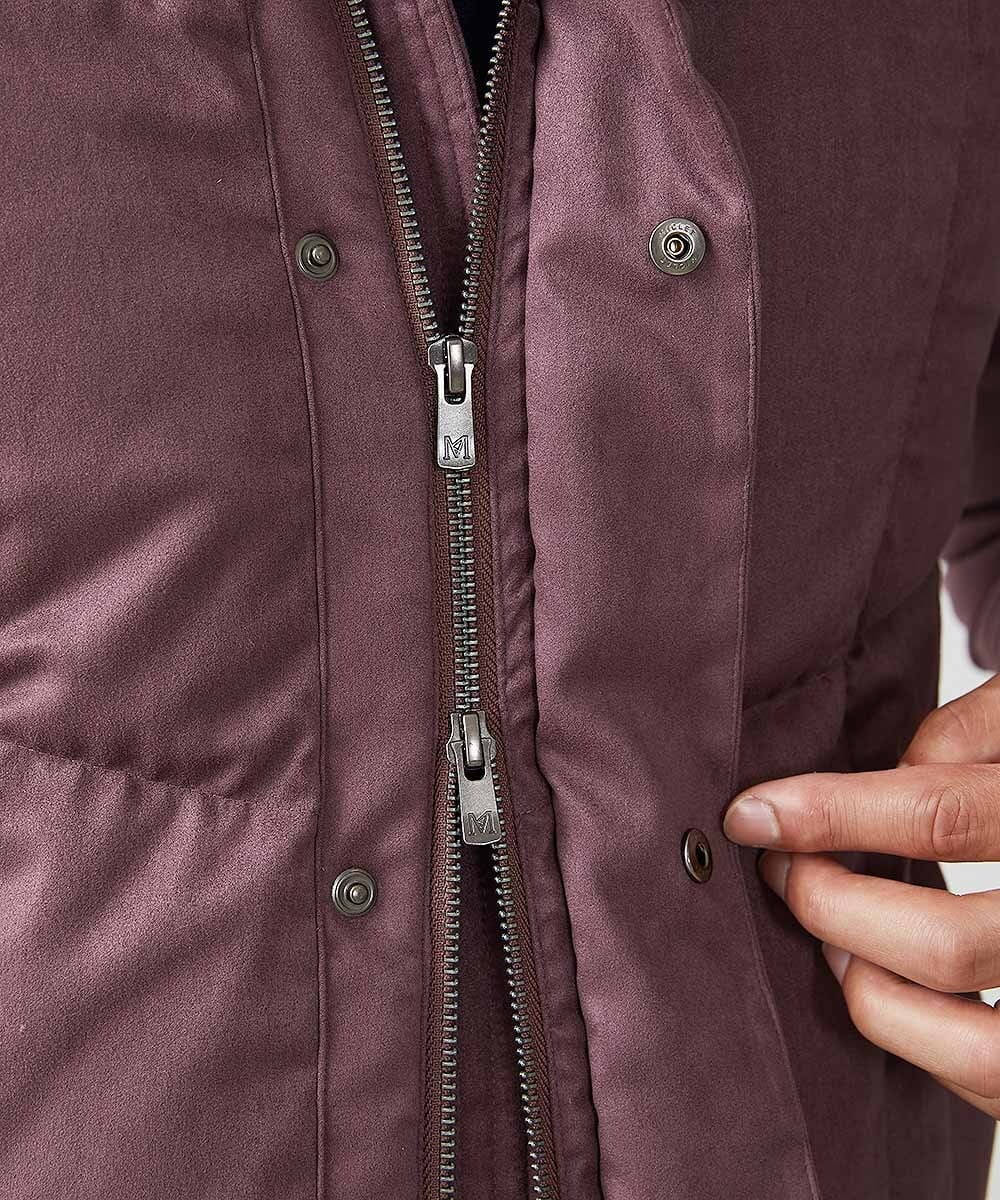 MNJAS45450 MICHEL KLEIN HOMME(ミッシェルクラン オム) ベジタブルスエードダウン パープル