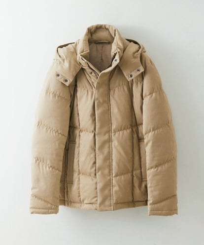 MNJAS45450 MICHEL KLEIN HOMME ベジタブルスエードダウン