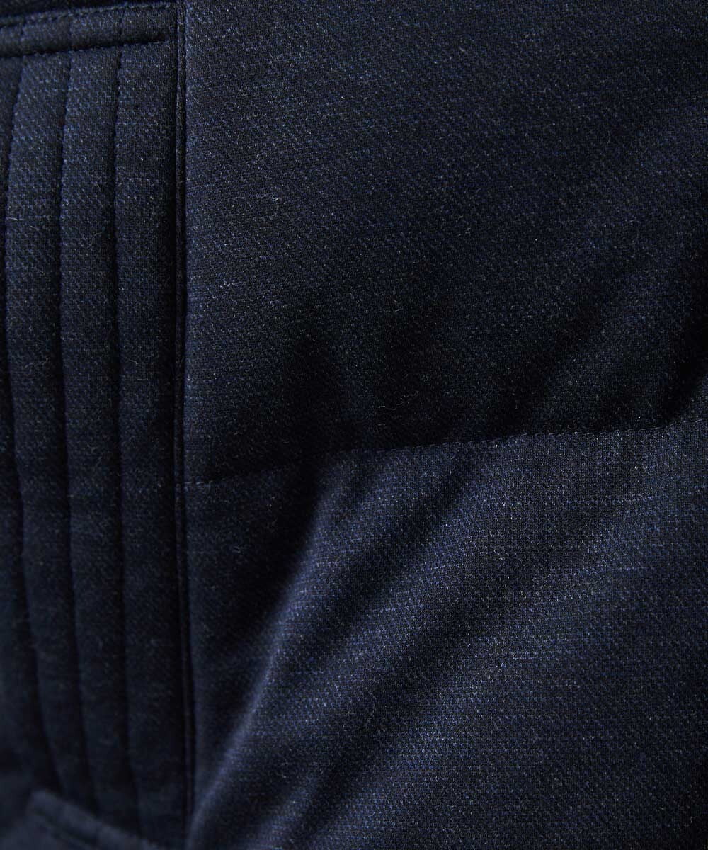MNJAV41450 MICHEL KLEIN HOMME(ミッシェルクラン オム) ウォームポケット付ダウンブルゾン ネイビー(57)
