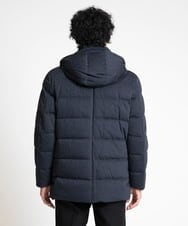 MNJAV41450 MICHEL KLEIN HOMME(ミッシェルクラン オム) ウォームポケット付ダウンブルゾン ネイビー(57)