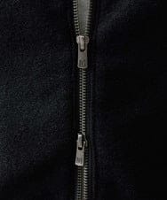 MNJAV84540 MICHEL KLEIN HOMME(ミッシェルクラン オム) ウールコンビネーションブルゾン ブラック