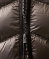 MNJCC60720 MICHEL KLEIN HOMME(ミッシェルクラン オム) シャンブレーダウンジャケット カーキ