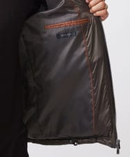MNJCC60720 MICHEL KLEIN HOMME(ミッシェルクラン オム) シャンブレーダウンジャケット カーキ