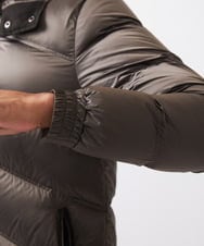 MNJCC60720 MICHEL KLEIN HOMME(ミッシェルクラン オム) シャンブレーダウンジャケット カーキ