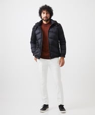 MNJCC60720 MICHEL KLEIN HOMME(ミッシェルクラン オム) シャンブレーダウンジャケット ブラック