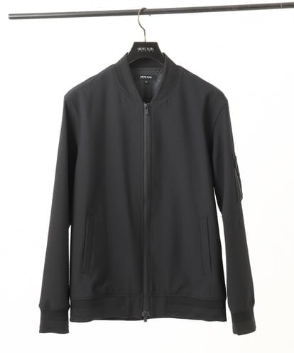 MNJCD52450 MICHEL KLEIN HOMME 【セットアップ】ビックへリンボンMA-1ブルゾン