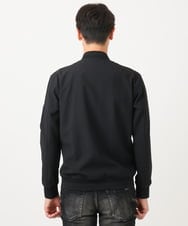 MNJCD52450 MICHEL KLEIN HOMME(ミッシェルクラン オム) 【セットアップ】ビックへリンボンMA-1ブルゾン ブラック