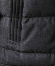 MNJCV43490 MICHEL KLEIN HOMME(ミッシェルクラン オム) ウールダウンブルゾン（ウォームポケット付） グレー(92)