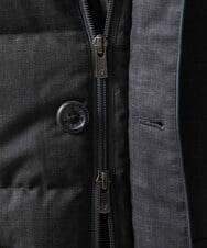 MNJCV43490 MICHEL KLEIN HOMME(ミッシェルクラン オム) ウールダウンブルゾン（ウォームポケット付） グレー(92)