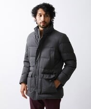 MNJCV43490 MICHEL KLEIN HOMME(ミッシェルクラン オム) ウールダウンブルゾン（ウォームポケット付） グレー(92)