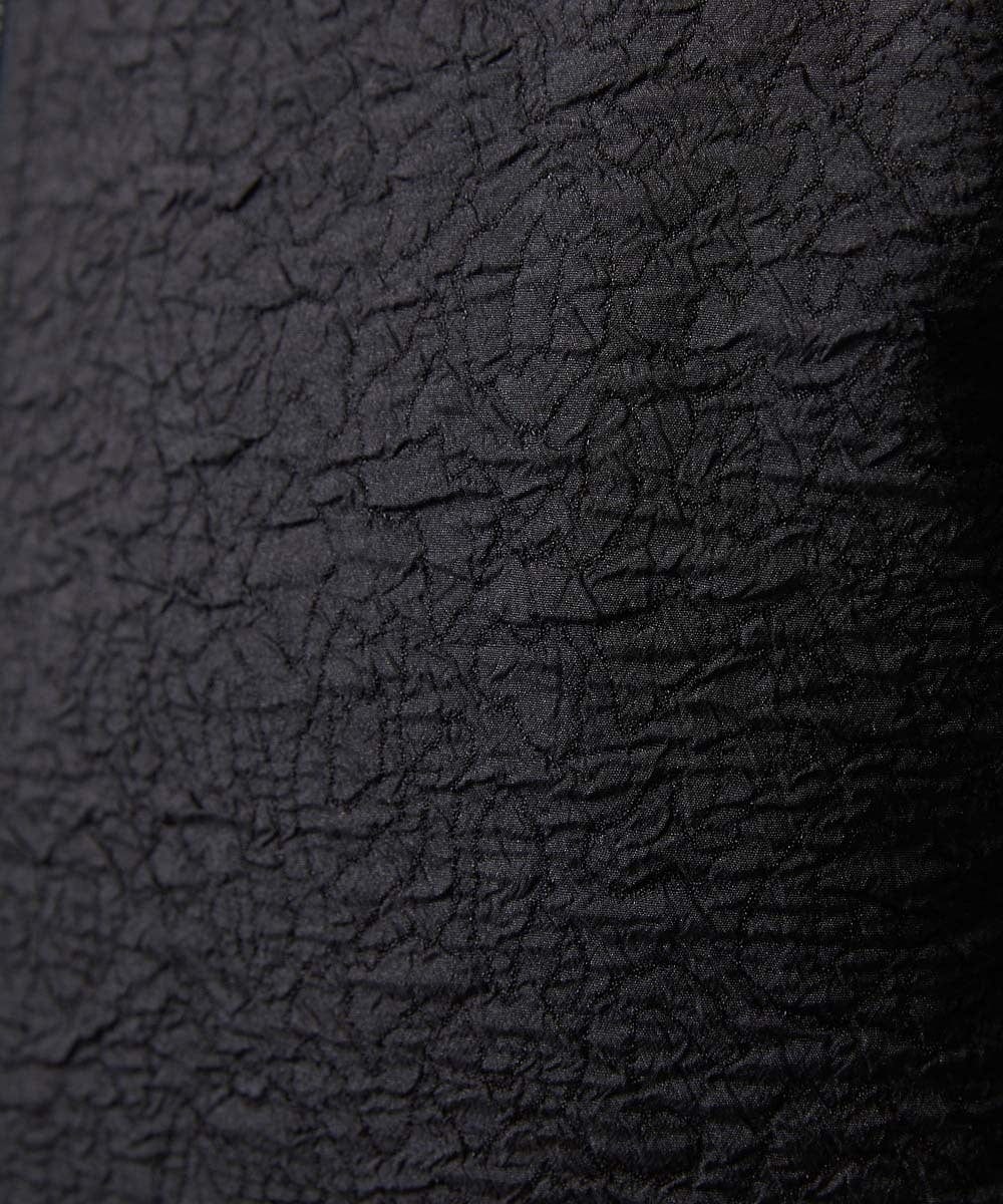 MNJDA52400 MICHEL KLEIN HOMME(ミッシェルクラン オム) ジャガードMA-1ブルゾン セットアップ ブラック