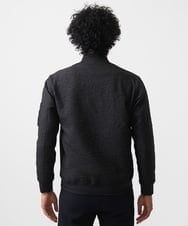 MNJDA52400 MICHEL KLEIN HOMME(ミッシェルクラン オム) ジャガードMA-1ブルゾン セットアップ ブラック