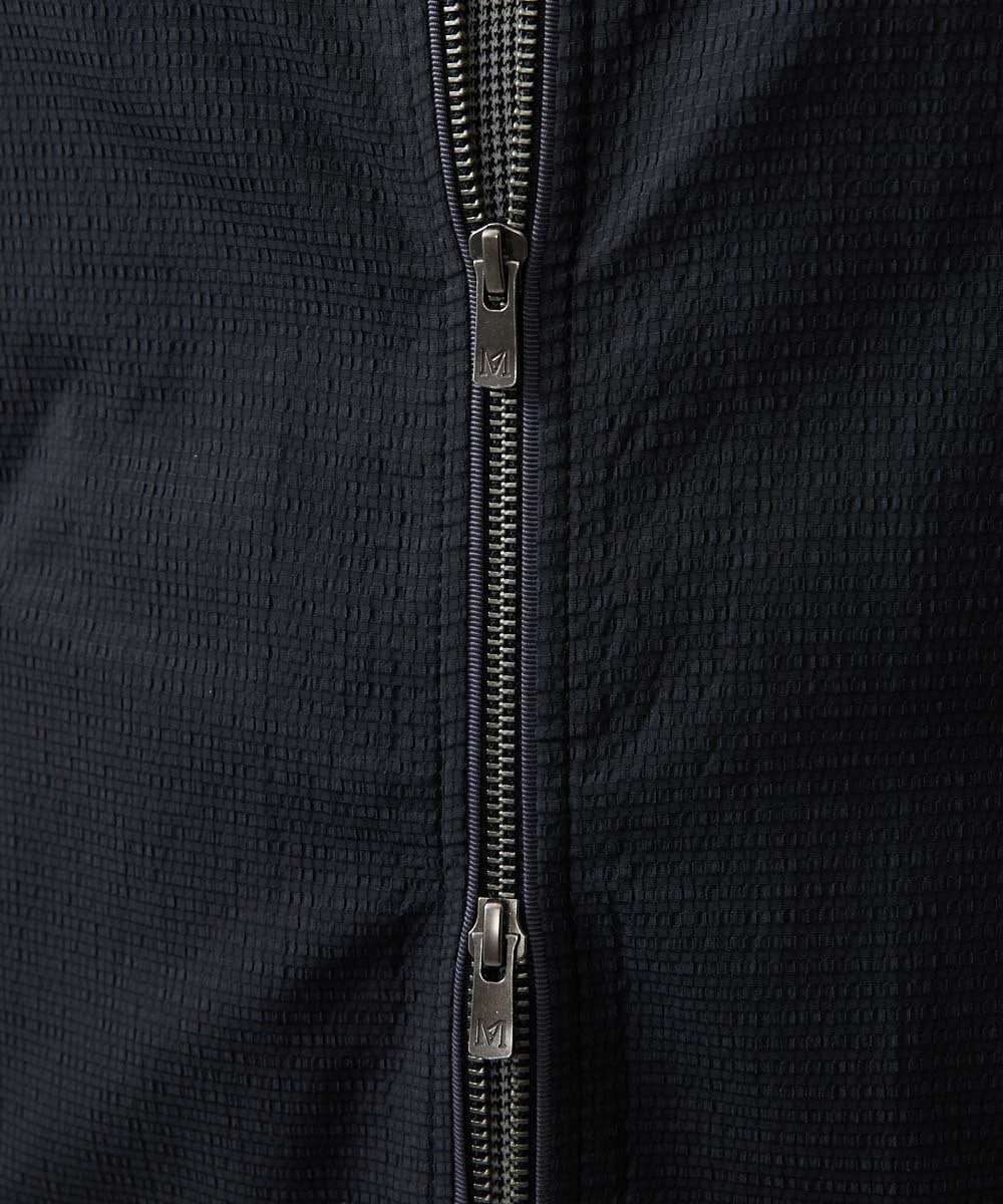 MNJDC55430 MICHEL KLEIN HOMME(ミッシェルクラン オム) フード付きブルゾン ブラック