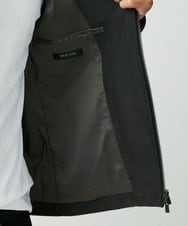 MNJDS30390 MICHEL KLEIN HOMME(ミッシェルクラン オム) ニットライダースブルゾン カーキ