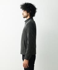 MNJDS30390 MICHEL KLEIN HOMME(ミッシェルクラン オム) ニットライダースブルゾン カーキ