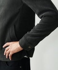 MNJDS30390 MICHEL KLEIN HOMME(ミッシェルクラン オム) ニットライダースブルゾン カーキ