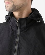 MNJGD55430 MICHEL KLEIN HOMME(ミッシェルクラン オム) フード付きスタンドカラーブルゾン ブラック