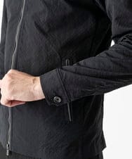 MNJGD55430 MICHEL KLEIN HOMME(ミッシェルクラン オム) フード付きスタンドカラーブルゾン ブラック