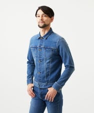 MNJGD90360 MICHEL KLEIN HOMME(ミッシェルクラン オム) 《日本製》20th　FACTOTUMコラボ　デニムジャケット ライトブルー