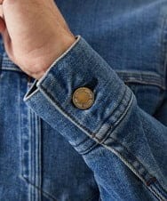 MNJGD90360 MICHEL KLEIN HOMME(ミッシェルクラン オム) 《日本製》20th　FACTOTUMコラボ　デニムジャケット ライトブルー