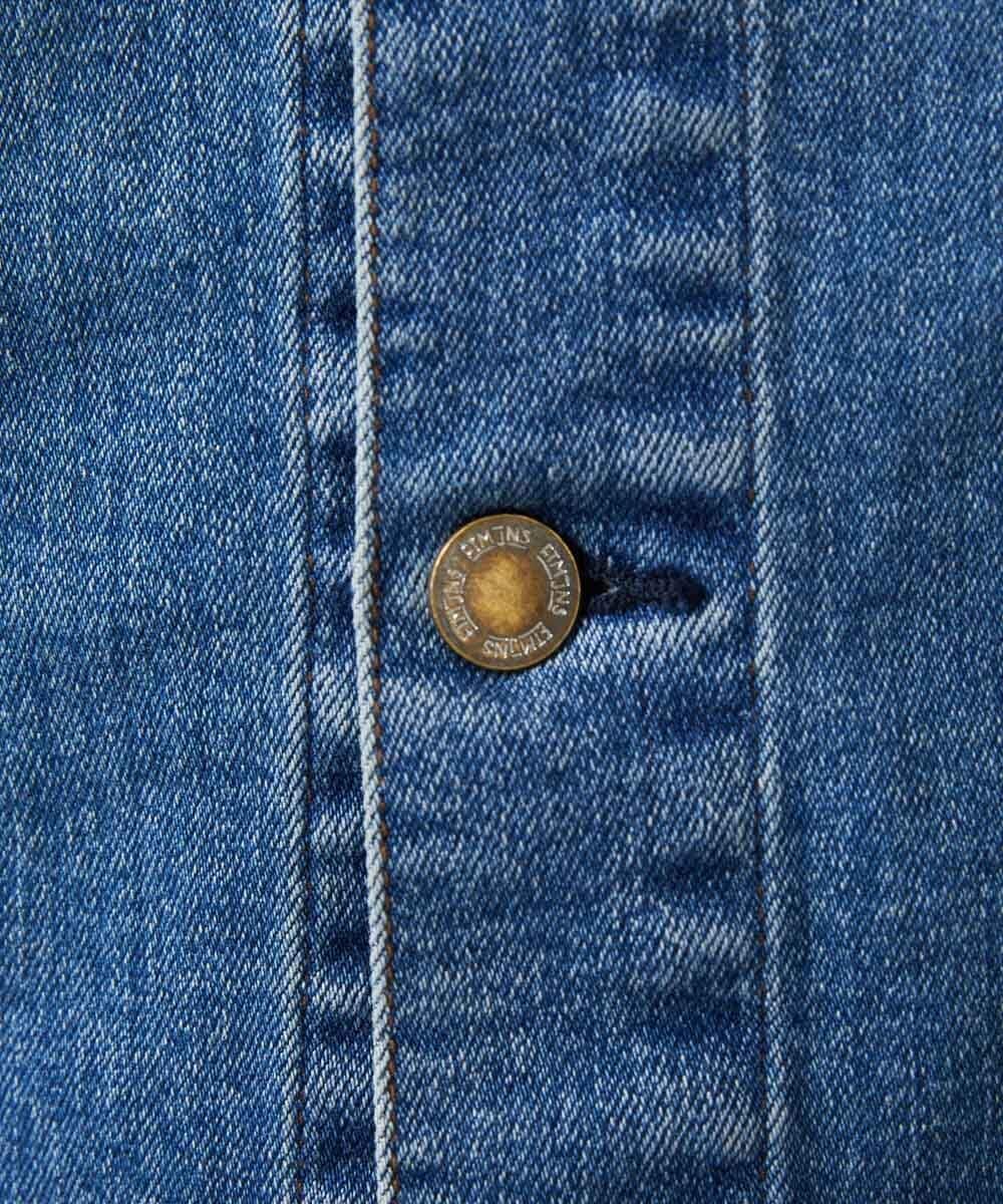 MNJGD90360 MICHEL KLEIN HOMME(ミッシェルクラン オム) 《日本製》20th　FACTOTUMコラボ　デニムジャケット ライトブルー