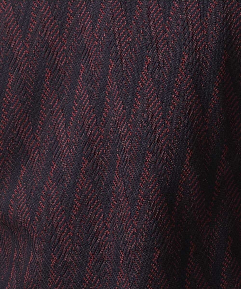 MNKAC52150 MICHEL KLEIN HOMME(ミッシェルクラン オム) 《日本製》セミシルケット長袖カットソー パープル