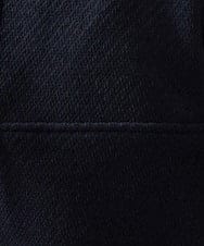 MNKAC57250 MICHEL KLEIN HOMME(ミッシェルクラン オム) 《日本製》モールZIPプルオーバーパーカー ブラック