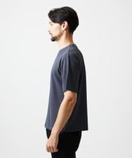 MNKAD55160 MICHEL KLEIN HOMME(ミッシェルクラン オム) 【SUPERGAコラボ】クルーネックカットソー ダークグレー