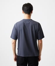 MNKAD55160 MICHEL KLEIN HOMME(ミッシェルクラン オム) 【SUPERGAコラボ】クルーネックカットソー ダークグレー