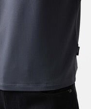 MNKAD55160 MICHEL KLEIN HOMME(ミッシェルクラン オム) 【SUPERGAコラボ】クルーネックカットソー ダークグレー