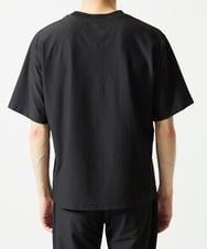 MNKAD55160 MICHEL KLEIN HOMME(ミッシェルクラン オム) 【SUPERGAコラボ】クルーネックカットソー ブラック
