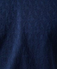 MNKAD61180 MICHEL KLEIN HOMME(ミッシェルクラン オム) 《日本製》リンクスVネック長袖カットソー ネイビー