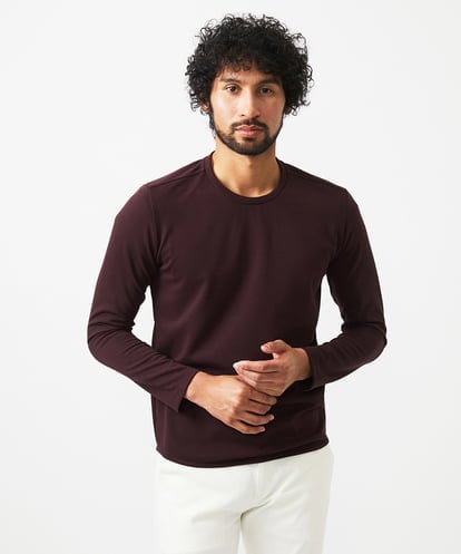 MNKAF65150 MICHEL KLEIN HOMME 長袖クルーネックカットソー