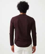MNKAF65150 MICHEL KLEIN HOMME(ミッシェルクラン オム) 長袖クルーネックカットソー パープル