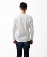 MNKAF69190 MICHEL KLEIN HOMME(ミッシェルクラン オム) メイストレッチリブカットソー ホワイト