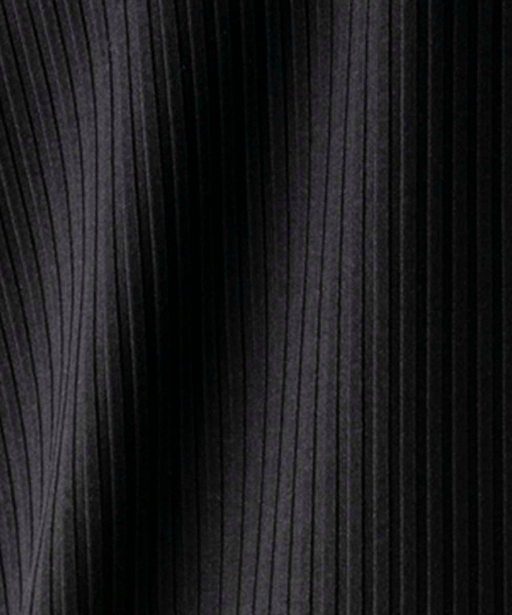 MNKAF69190 MICHEL KLEIN HOMME(ミッシェルクラン オム) メイストレッチリブカットソー ブラック